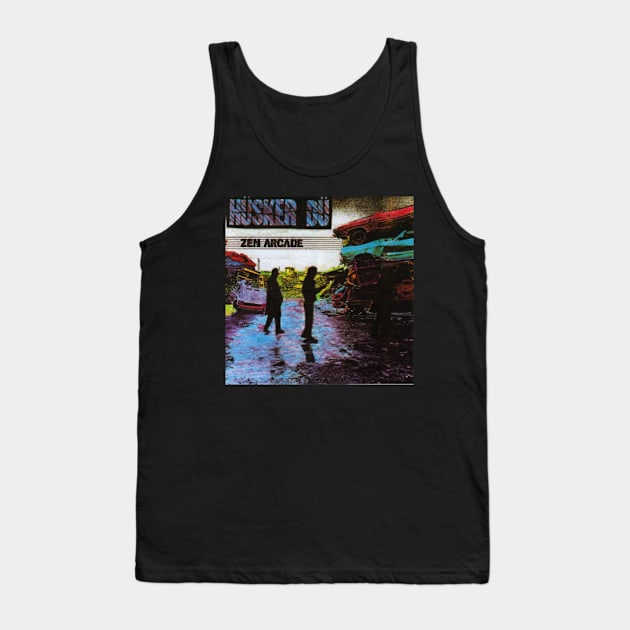 Husker Du Dramatic Discography Tank Top by A Cyborg Fairy